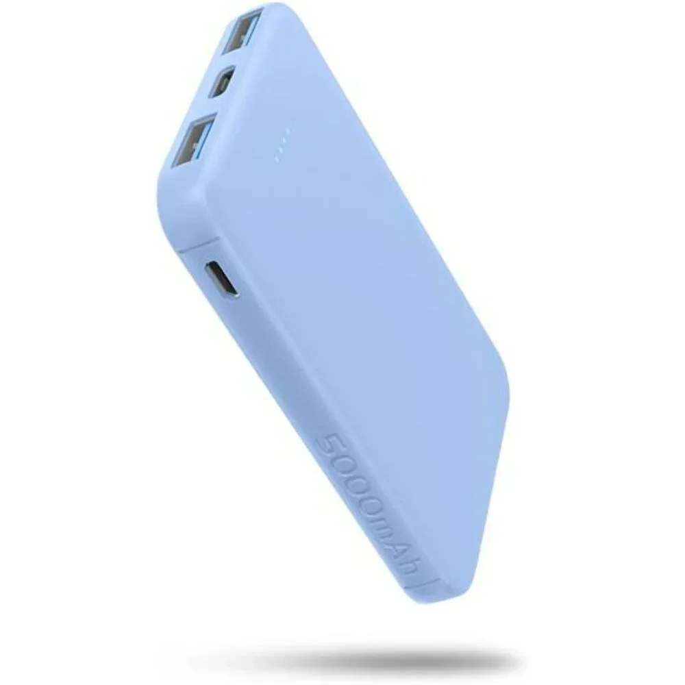 Portable power bank 5000mAh USB C external battery charger for phone tablet